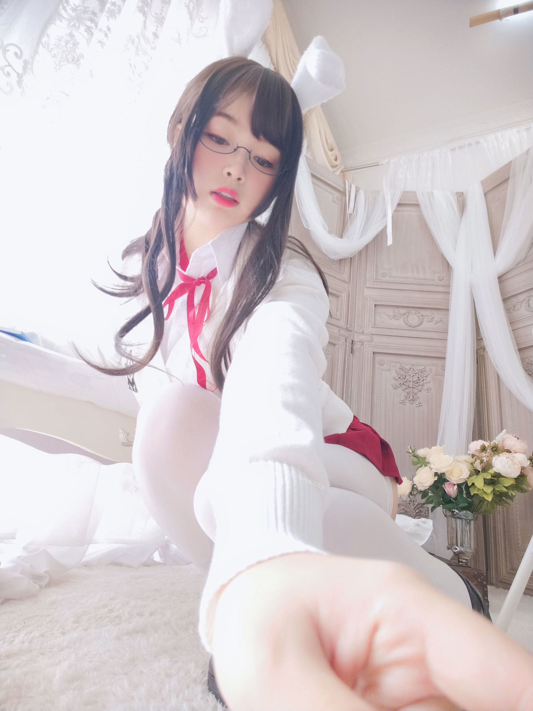 [网红COSER]萌系小姐姐白烨发情期插图5
